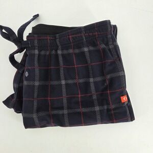 The American Outdoorsman Mens Plaid Fleece Pajama Pants Loungewear Size Large